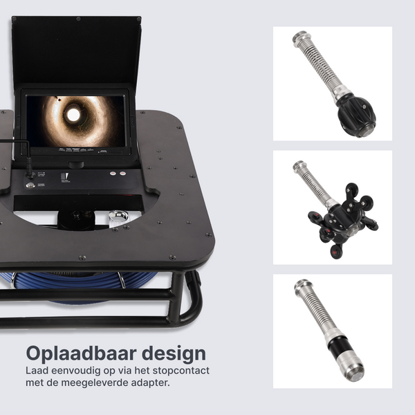 Webvision Rioolcamera met 512Hz Zender – Inspectiecamera voor Leidingen (20-50m)