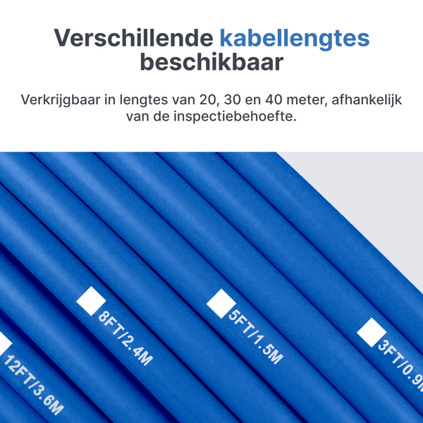 Webvision Rioolcamera met 512Hz Zender – Inspectiecamera voor Leidingen (20-50m)