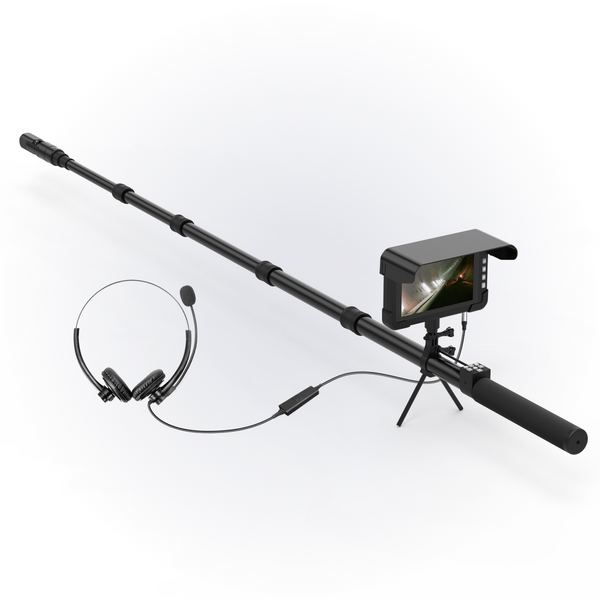 Webvision Professionele Telescopische Inspectiecamera met 360° PT - 4K Monitor