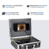 Webvision Kamera Kanalizacyjna z Obiektywem FHD 25 mm – Kamera Inspekcyjna z Ekranem 7" – Opcje Przewodu: 20 m, 30 m, 40 m – IP68