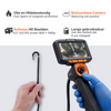 Webvision Endoscoop Inspectie Camera - 6mm Lens - 720° Beweegbare kop - 2 Meter kabel- IP68 - SD Kaart