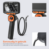 Webvision Endoscoop Inspectie Camera - 6mm Lens - 720° Beweegbare kop - 2 Meter kabel- IP68 - SD Kaart