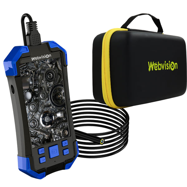 Webvision Endoscoop Camera met 5MP Autofocus - IP68 - 8mm Lens - Verwisselbare Kabel (2, 5 of 10 Meter) - 3000mAh Accu