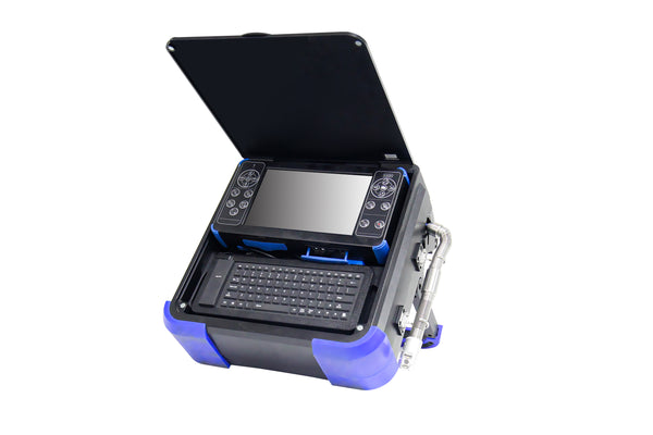 Webvision Professionele Inspectiecamera 40m – 28mm Pan & Tilt Camerakop – 360° Pan / 180° Tilt – 10.1" HD Monitor – 512Hz Rioolcamera